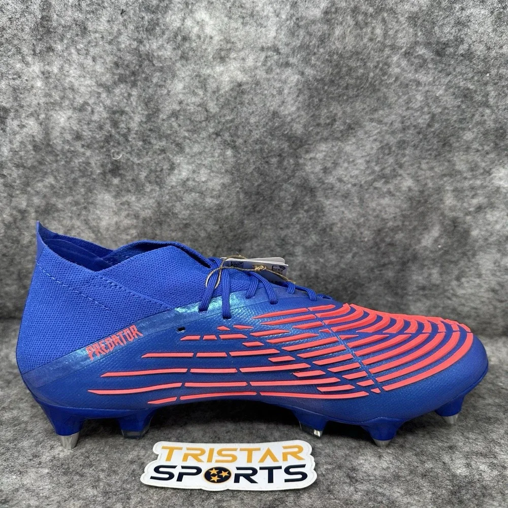 Adidas Predator Edge.1 SG Soccer Cleats Mens Size 9 Turbo Blue H02965